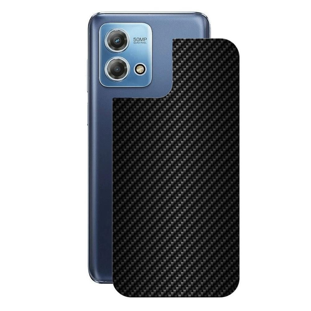 Película para Motorola Moto G Stylus (2023) - Traseira de Fibra de Carbono Preta - Gshield Película para Motorola Moto G Stylus (2023) - Traseira de Fibra de Carbono Preta - Gshield