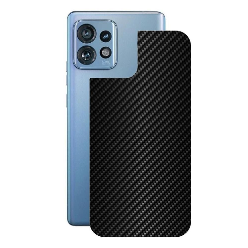 Película para Motorola Edge 40 Pro - Traseira de Fibra de Carbono Preta - Gshield Película para Motorola Edge 40 Pro - Traseira de Fibra de Carbono Preta - Gshield