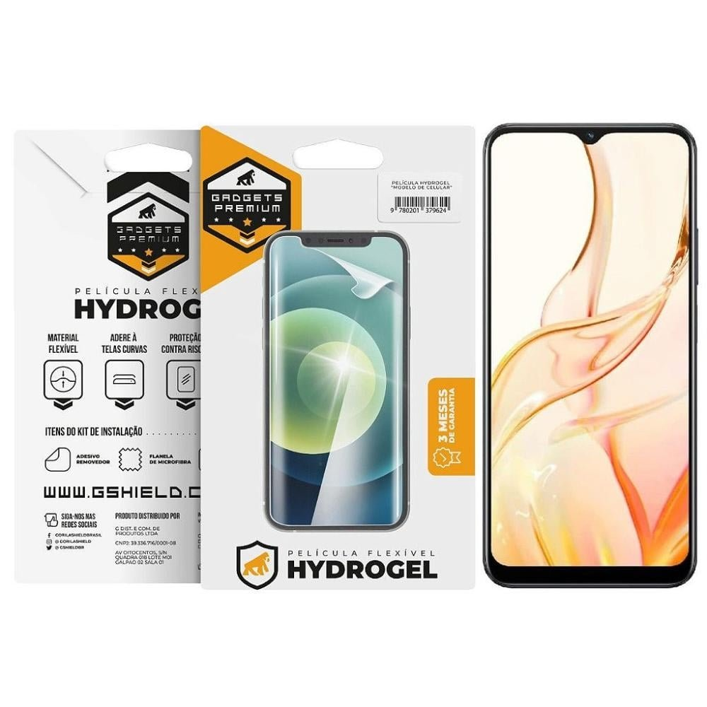 Película para Realme C30s - Hydrogel Gamer Fosca - Gshield Película para Realme C30s - Hydrogel Gamer Fosca - Gshield