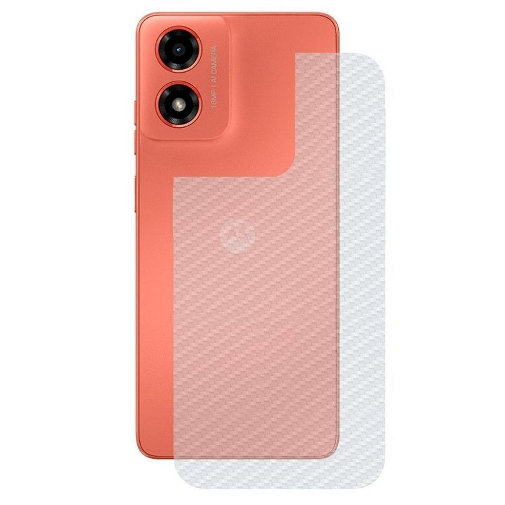 Pelicula para Motorola Moto G04 - Traseira de Fibra de Carbono - Gshield Pelicula para Motorola Moto G04 - Traseira de Fibra de Carbono - Gshield
