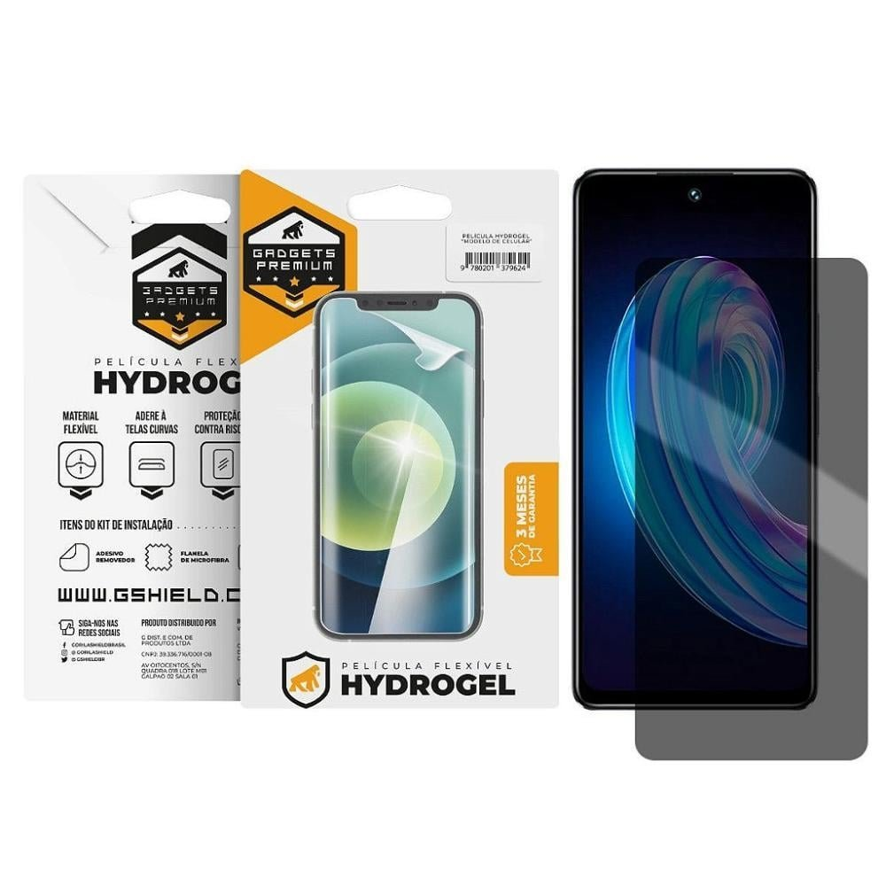 Pelicula para Infinix Note 30 5G - Privacidade Hydrogel - Gshield Pelicula para Infinix Note 30 5G - Privacidade Hydrogel - Gshield