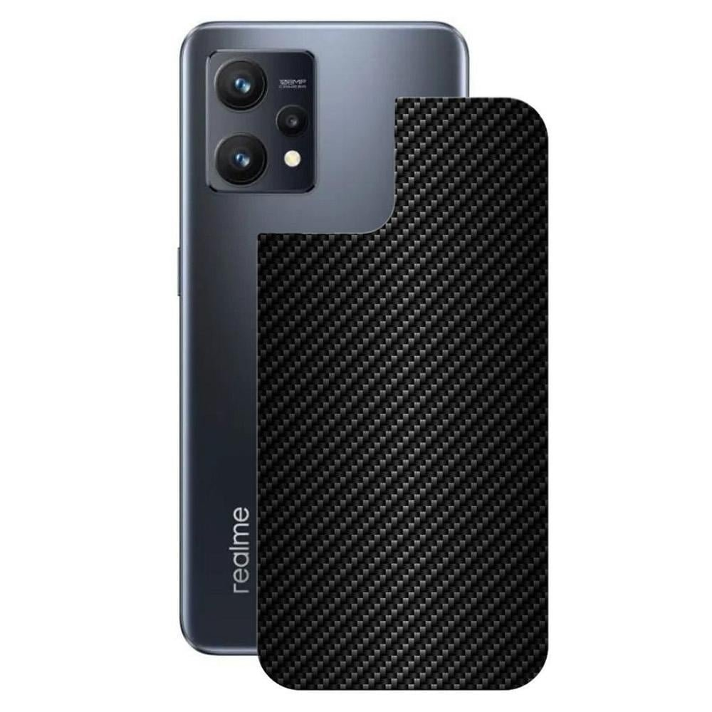 Pelicula para Realme 9 - Traseira de Fibra de Carbono Preta - Gshield Pelicula para Realme 9 - Traseira de Fibra de Carbono Preta - Gshield