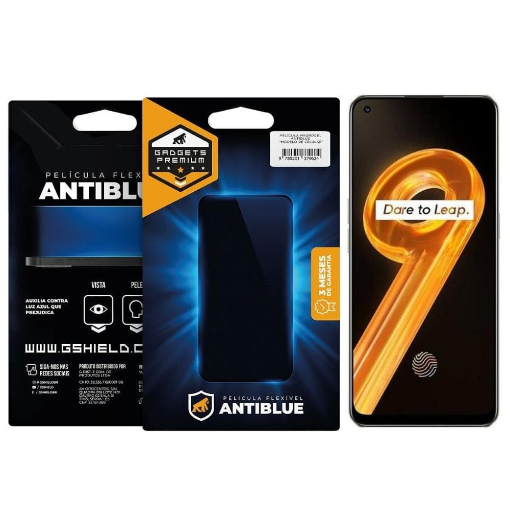 Pelicula para Realme 9 - AntiBlue - Gshield Pelicula para Realme 9 - AntiBlue - Gshield