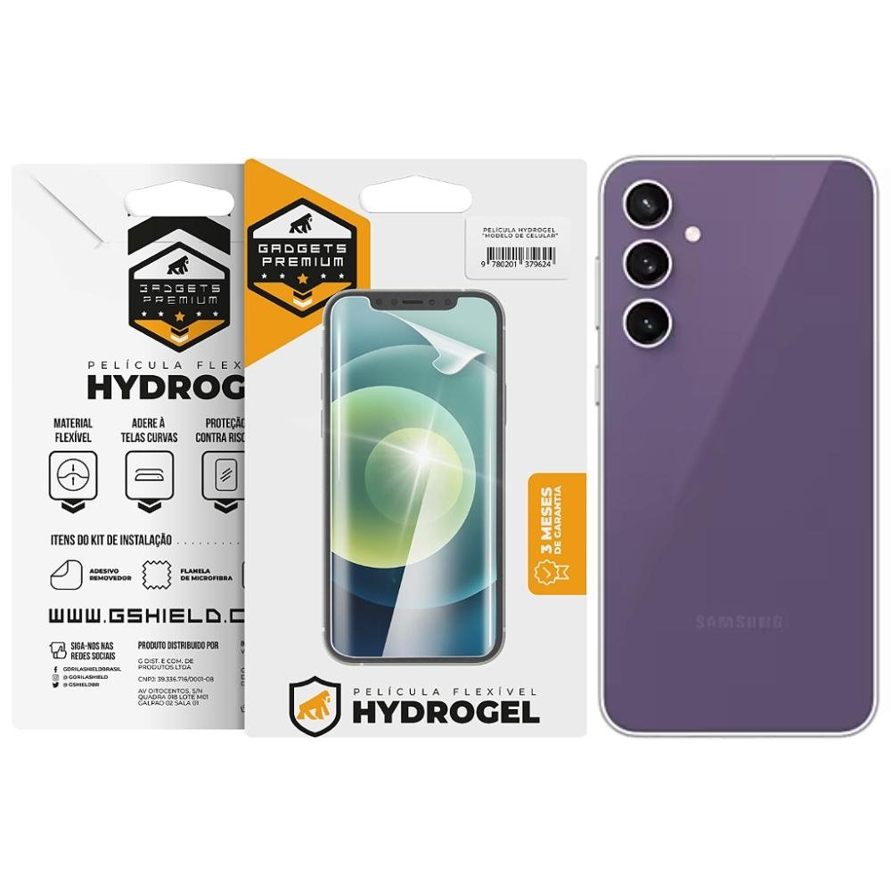 Pelicula Galaxy S23 FE - Traseira Hydrogel HD - Gshield Pelicula Galaxy S23 FE - Traseira Hydrogel HD - Gshield