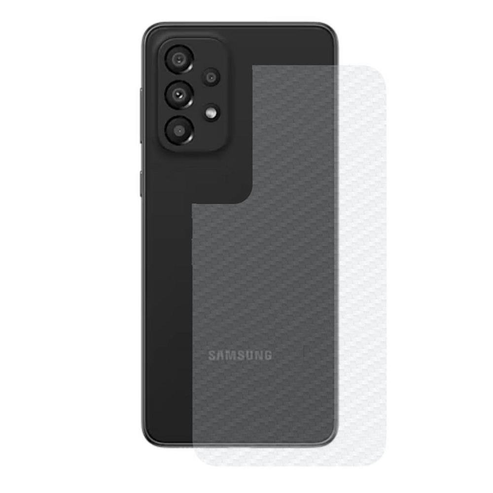 Pelicula para Samsung Galaxy A33 5G - Traseira de Fibra de Carbono - Gshield Pelicula para Samsung Galaxy A33 5G - Traseira de Fibra de Carbono - Gshield