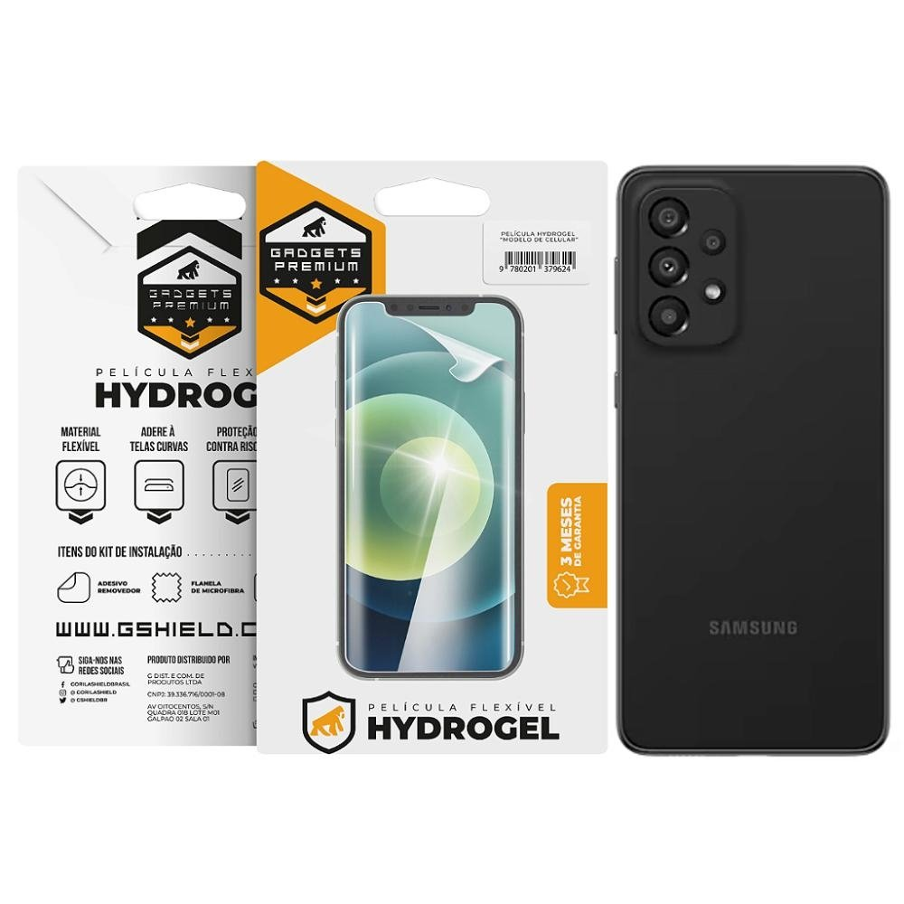 Pelicula para Samsung Galaxy A33 5G - Traseira Hydrogel HD - Gshield Pelicula para Samsung Galaxy A33 5G - Traseira Hydrogel HD - Gshield