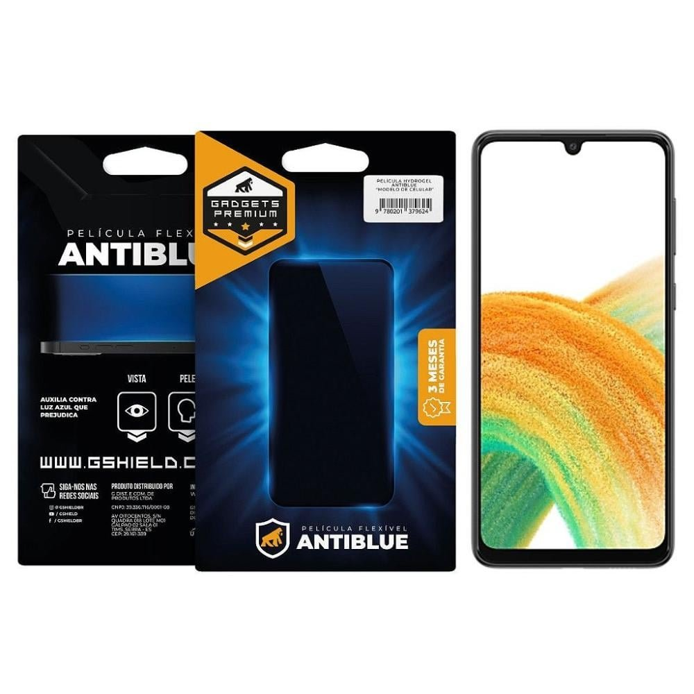 Pelicula para Samsung Galaxy A33 5G - AntiBlue - Gshield Pelicula para Samsung Galaxy A33 5G - AntiBlue - Gshield