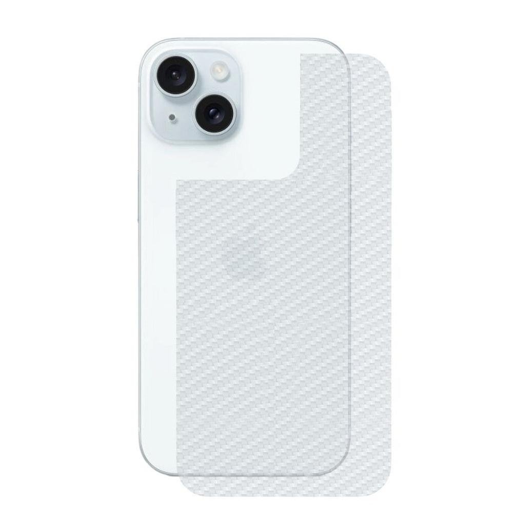 Pelicula para iPhone 15 Plus - Traseira de Fibra de Carbono - Gshield Pelicula para iPhone 15 Plus - Traseira de Fibra de Carbono - Gshield