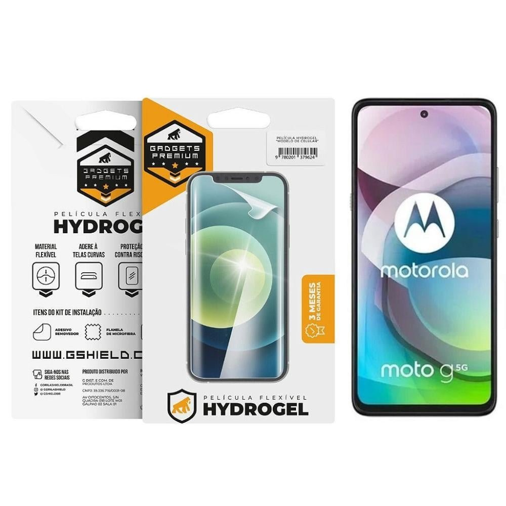 Película para Moto G 5G - Hydrogel Gamer Fosca - Gshield Película para Moto G 5G - Hydrogel Gamer Fosca - Gshield