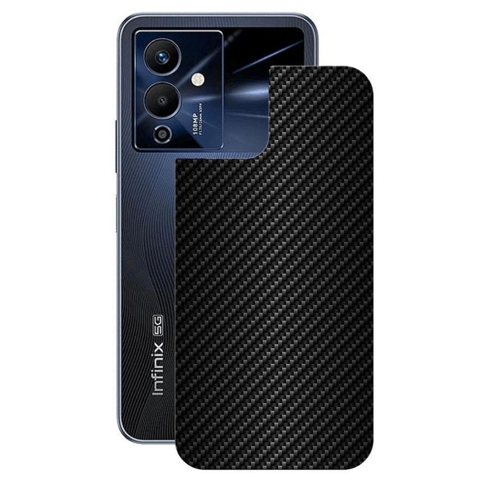 Película para Infinix Note 12 Pro 5G - Traseira de Fibra de Carbono Preta - Gshield Película para Infinix Note 12 Pro 5G - Traseira de Fibra de Carbono Preta - Gshield