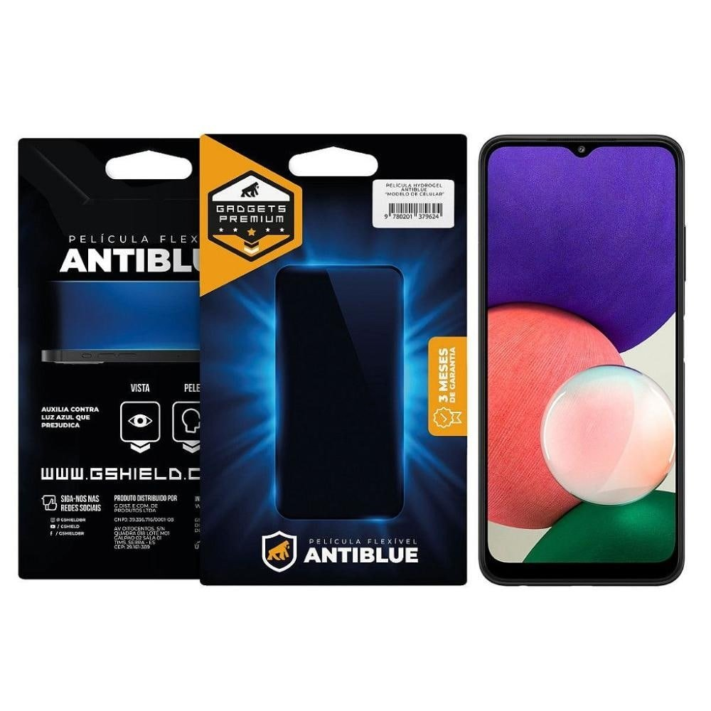 Película para Samsung Galaxy A22 - AntiBlue - Gshield Película para Samsung Galaxy A22 - AntiBlue - Gshield