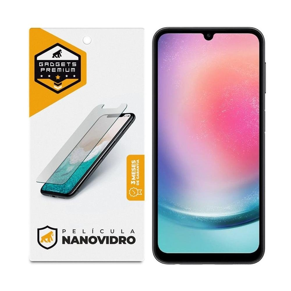 Película para Samsung Galaxy A24 - Nano Vidro - Gshield Película para Samsung Galaxy A24 - Nano Vidro - Gshield