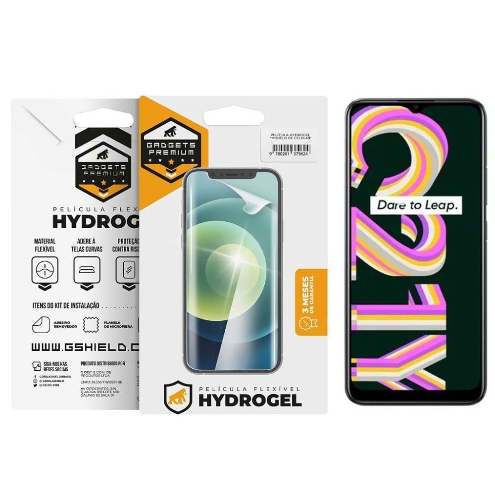 Película para Realme C21Y - Hydrogel Gamer Fosca - Gshield Película para Realme C21Y - Hydrogel Gamer Fosca - Gshield