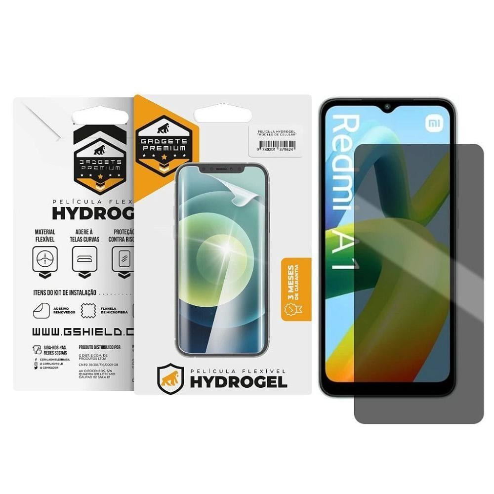 Pelicula para Xiaomi Redmi A1 - Privacidade Hydrogel - Gshield