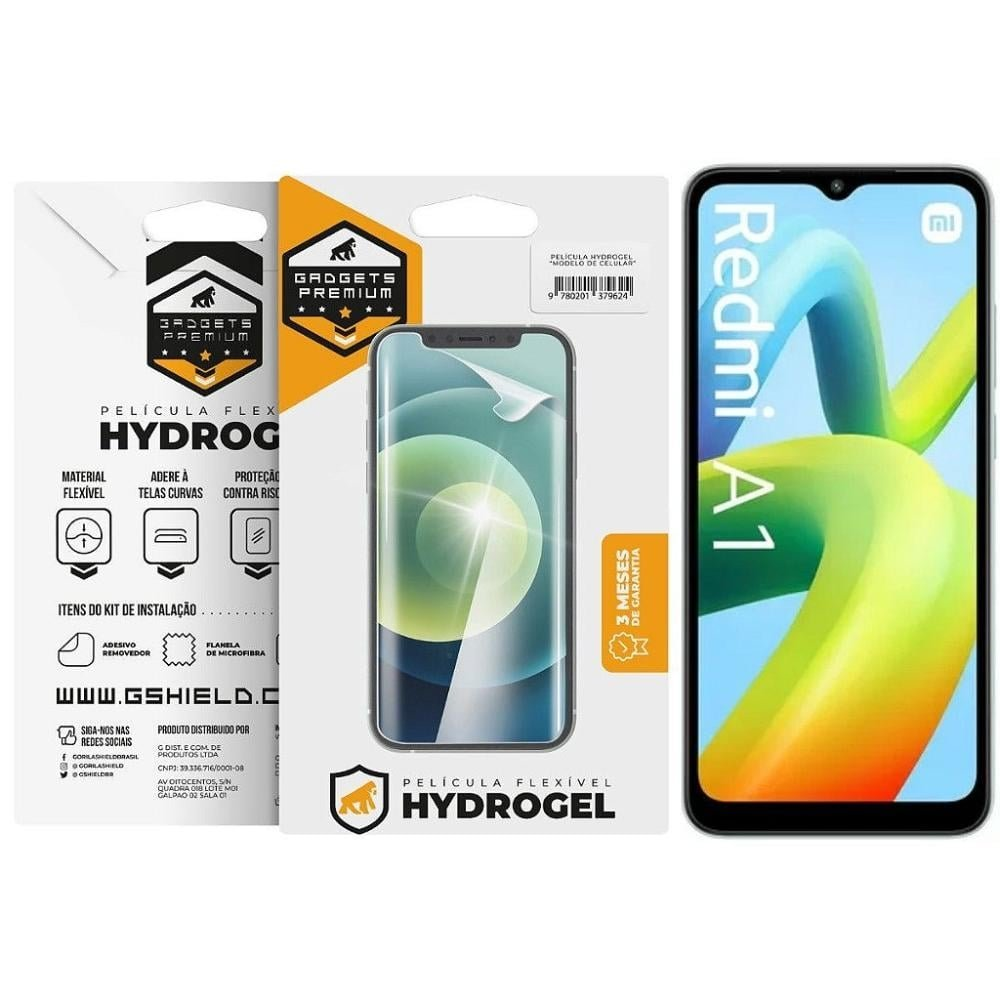 Pelicula para Xiaomi Redmi A1 - Hydrogel Gamer Fosca - Gshield Pelicula para Xiaomi Redmi A1 - Hydrogel Gamer Fosca - Gshield