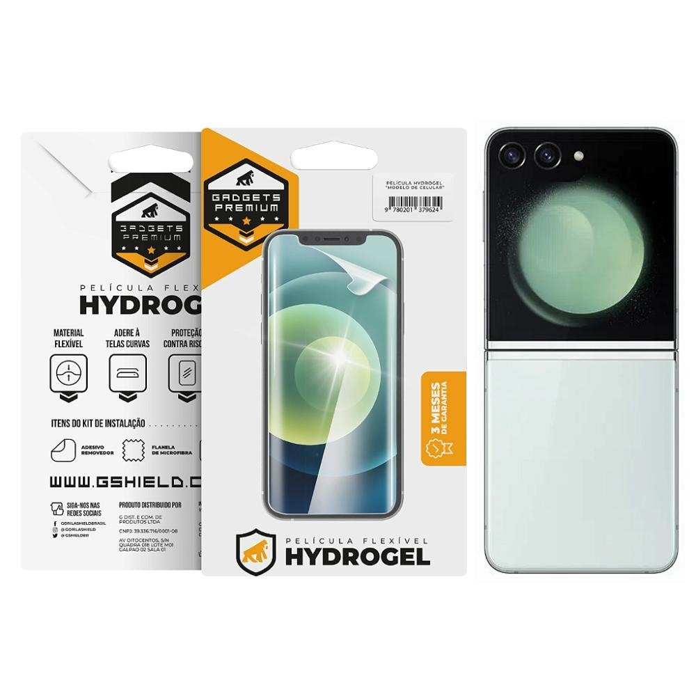 Pelicula para Samsung Galaxy Z Flip 5 - Traseira Hydrogel HD- Gshield Pelicula para Samsung Galaxy Z Flip 5 - Traseira Hydrogel HD- Gshield