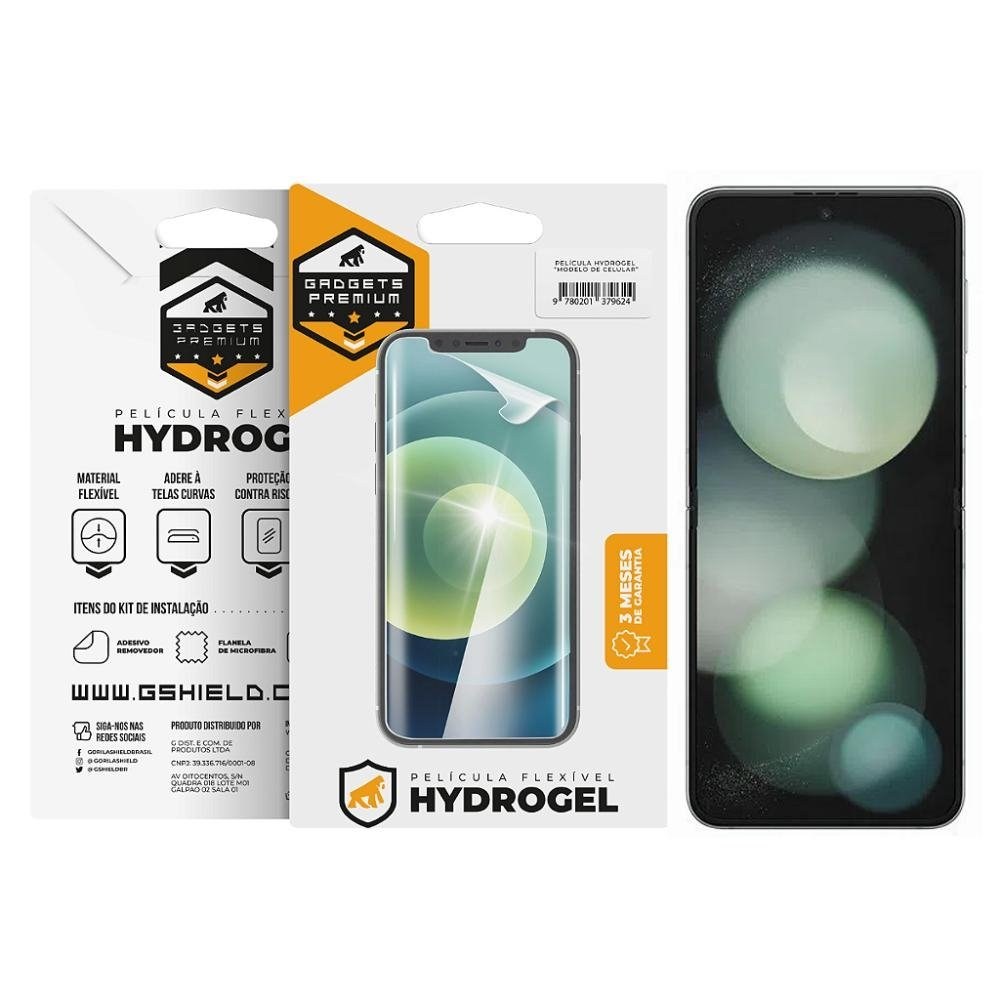 Pelicula para Samsung Galaxy Z Flip 5 - Hydrogel HD - Gshield Pelicula para Samsung Galaxy Z Flip 5 - Hydrogel HD - Gshield