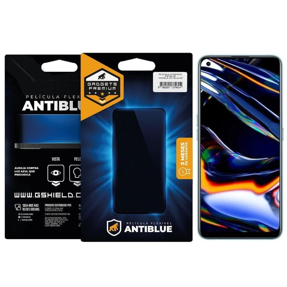 Película para Realme 7 Pro - AntiBlue - Gshield Película para Realme 7 Pro - AntiBlue - Gshield