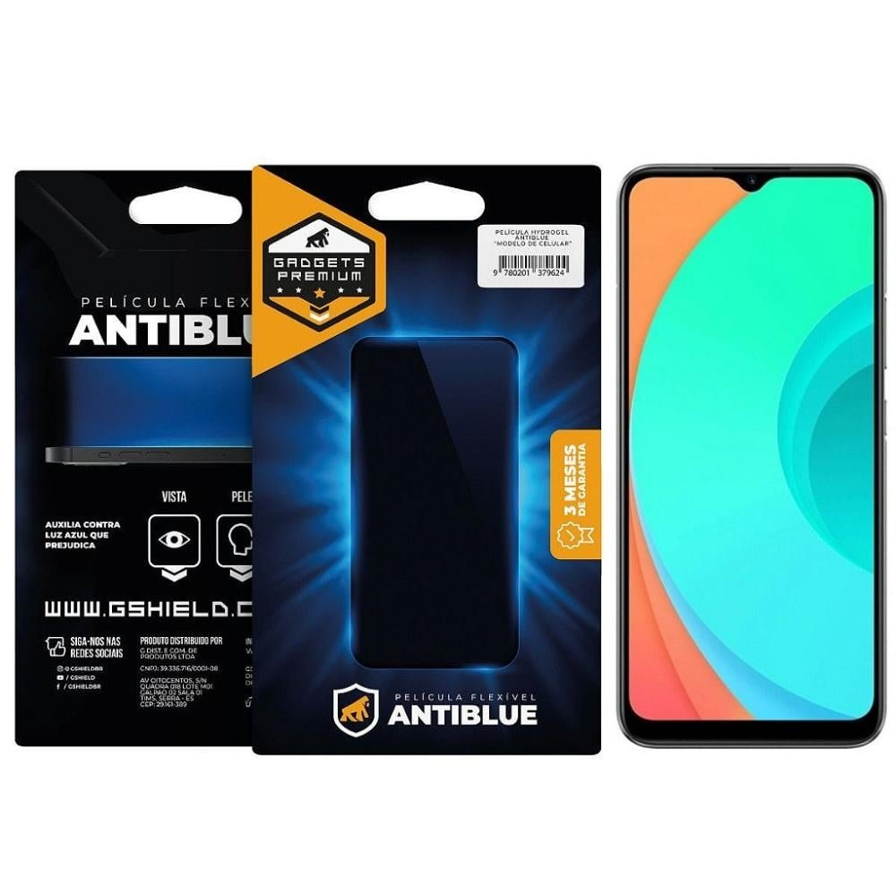 Pelicula para Realme C11 - AntiBlue - Gshield Pelicula para Realme C11 - AntiBlue - Gshield