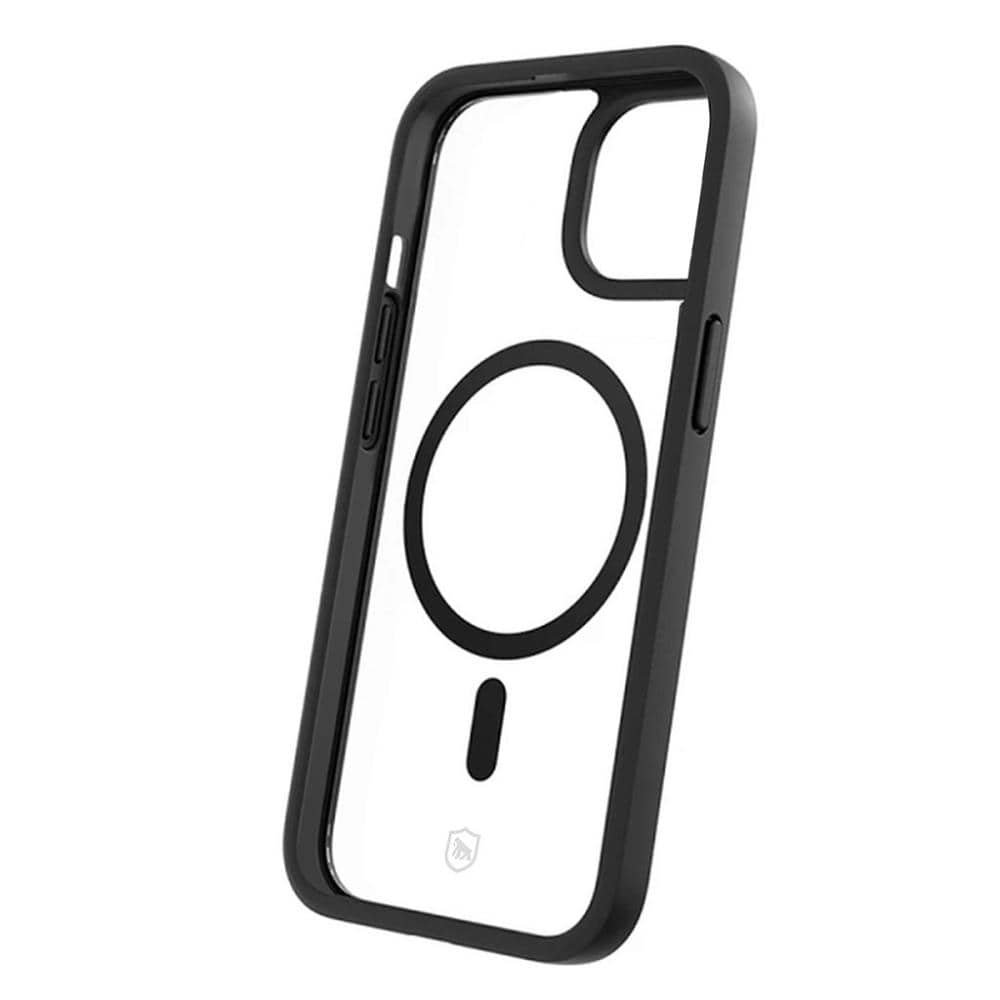 Kit Capa case capinha Magsafe Preta e Pelicula Dual Glass Preta para iPhone 12 - Gshield Kit Capa case capinha Magsafe Preta e Pelicula Dual Glass Preta para iPhone 12 - Gshield