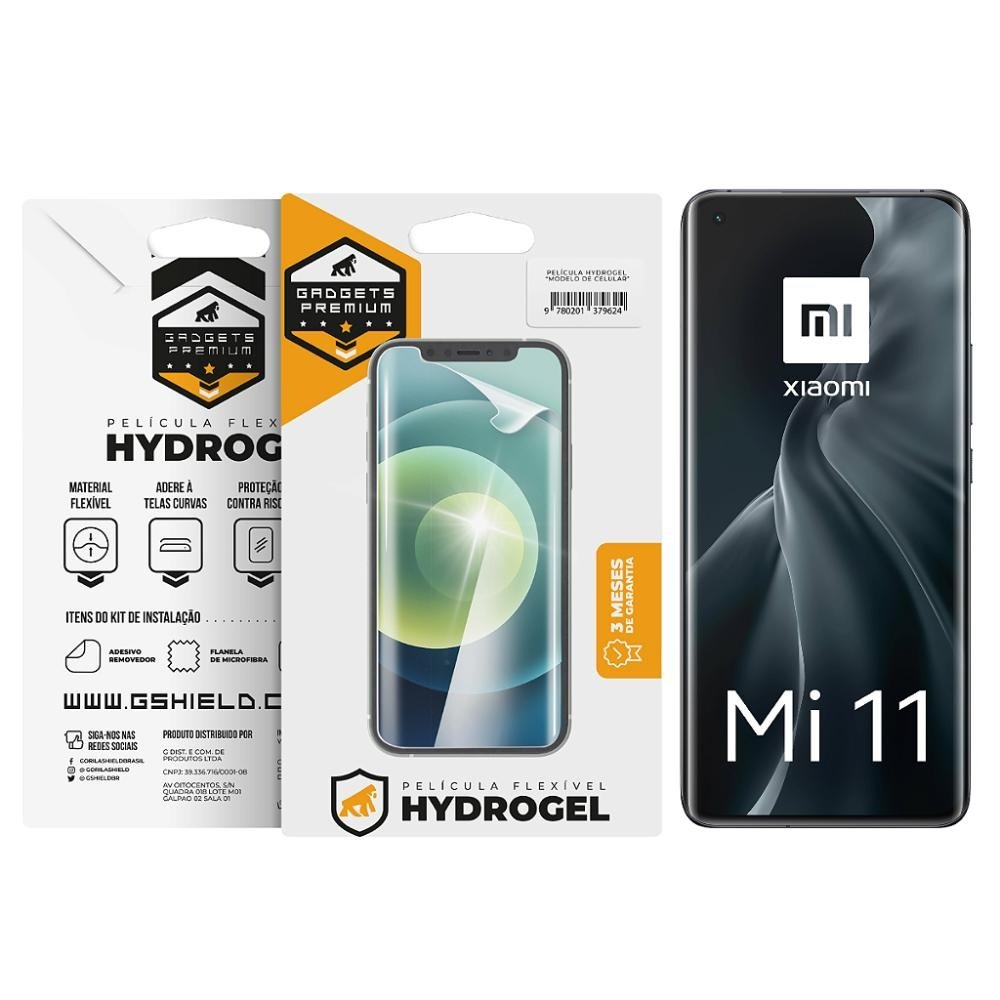 Pelicula para Xiaomi Mi 11 - Hydrogel HD - Gshield Pelicula para Xiaomi Mi 11 - Hydrogel HD - Gshield