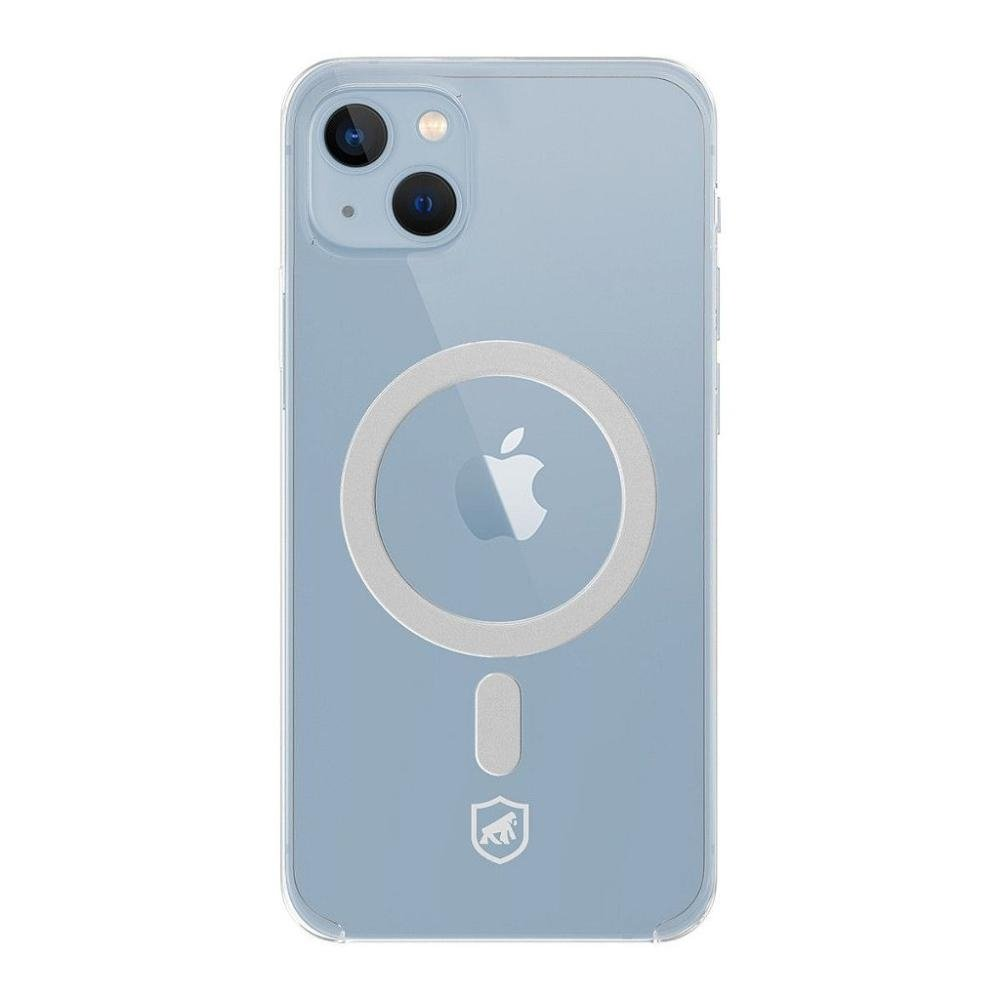 Capa MagSafe para iPhone 15 - Transparente - Gshield Capa MagSafe para iPhone 15 - Transparente - Gshield
