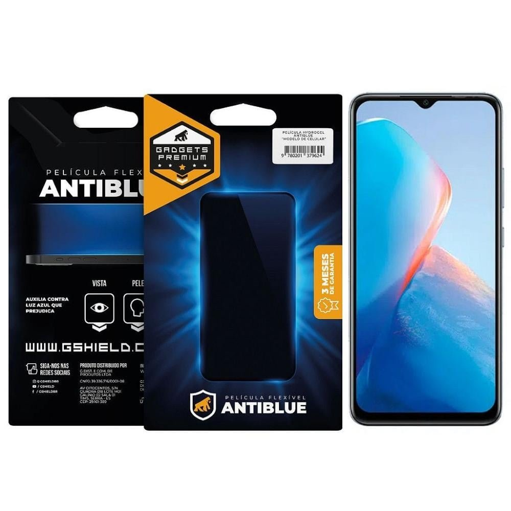 Película para Infinix Smart 7 - AntiBlue - Gshield Película para Infinix Smart 7 - AntiBlue - Gshield