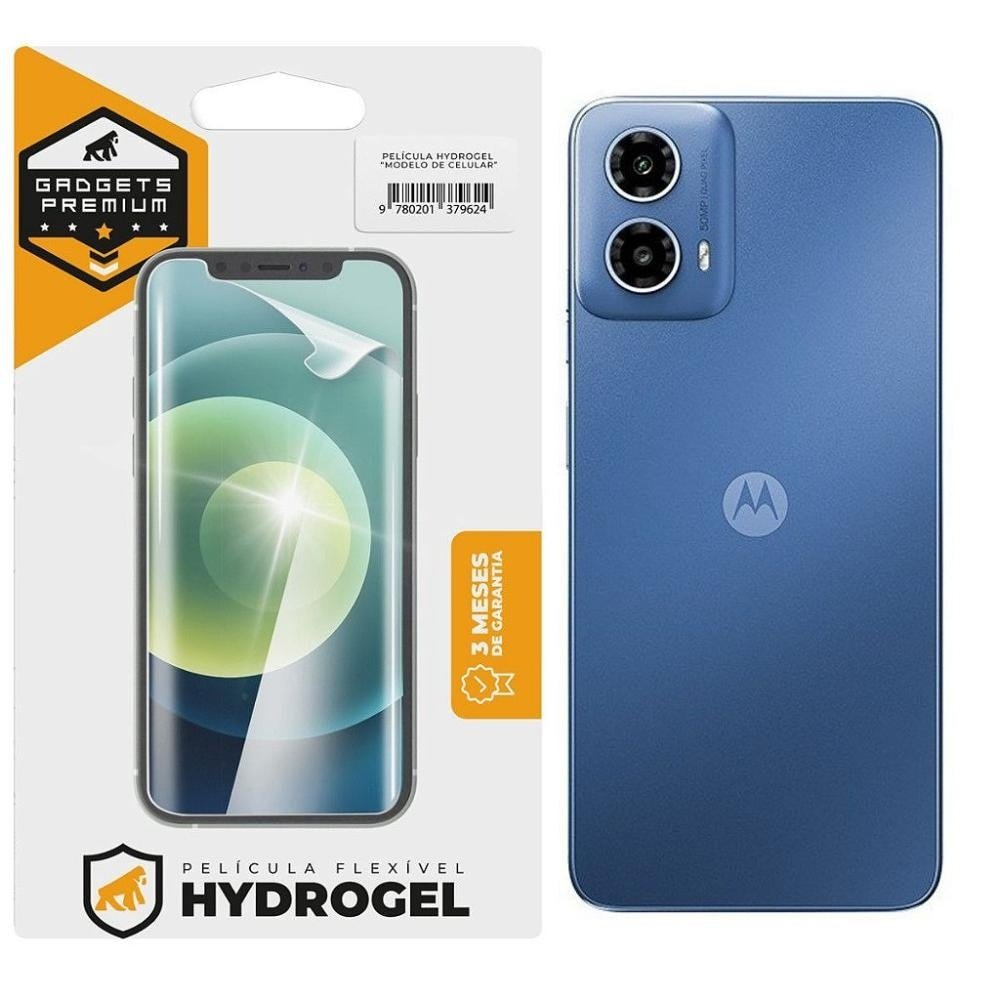 Pelicula para Motorola Moto G34 5G - Traseira Hydrogel HD - Gshield Pelicula para Motorola Moto G34 5G - Traseira Hydrogel HD - Gshield