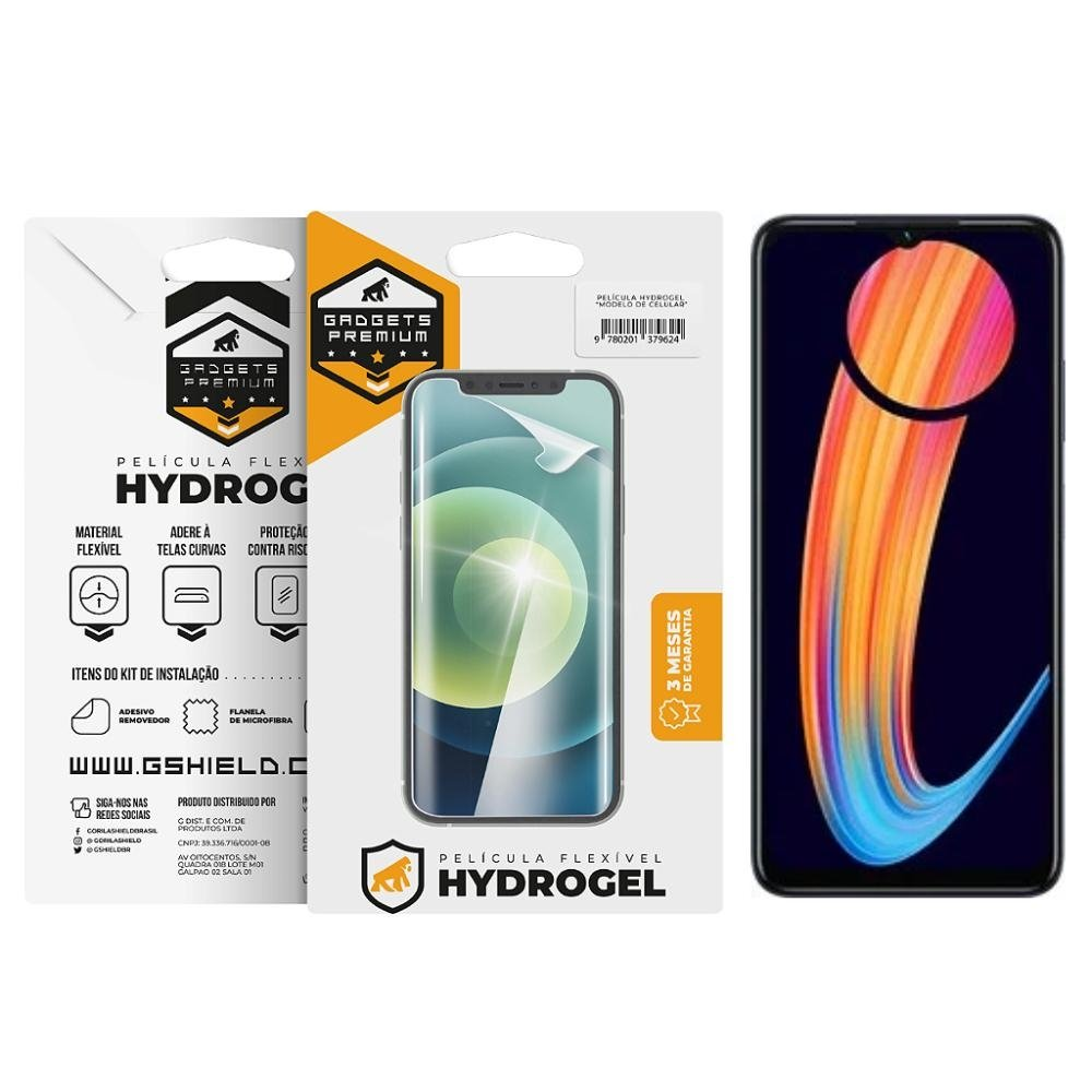 Pelicula para Infinix Hot 30i - Hydrogel HD - Gshield Pelicula para Infinix Hot 30i - Hydrogel HD - Gshield