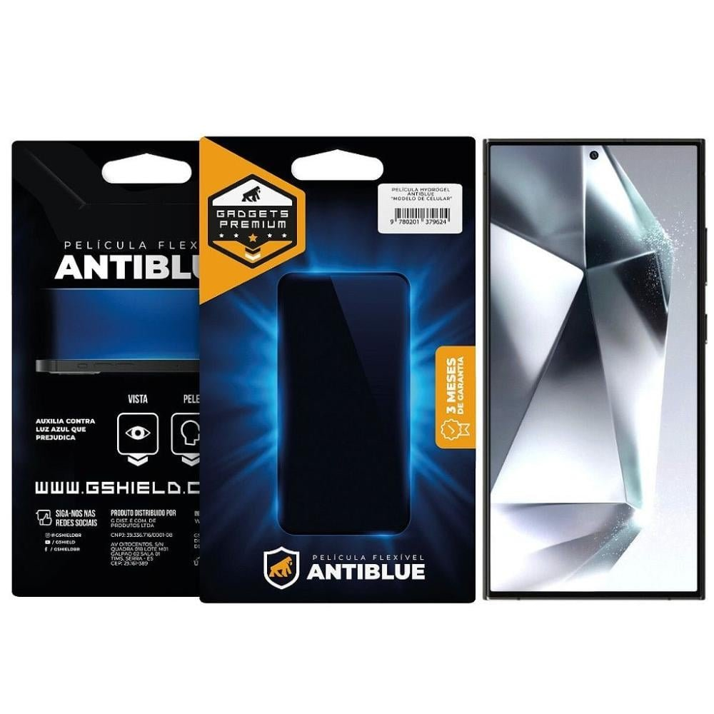 Pelicula para Samsung Galaxy S24 Ultra - AntiBlue - Gshield Pelicula para Samsung Galaxy S24 Ultra - AntiBlue - Gshield