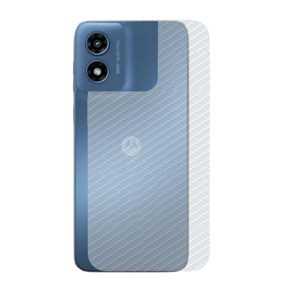 Pelicula para Motorola Moto G Play 2024 - Traseira de Fibra de Carbono - Gshield Pelicula para Motorola Moto G Play 2024 - Traseira de Fibra de Carbono - Gshield