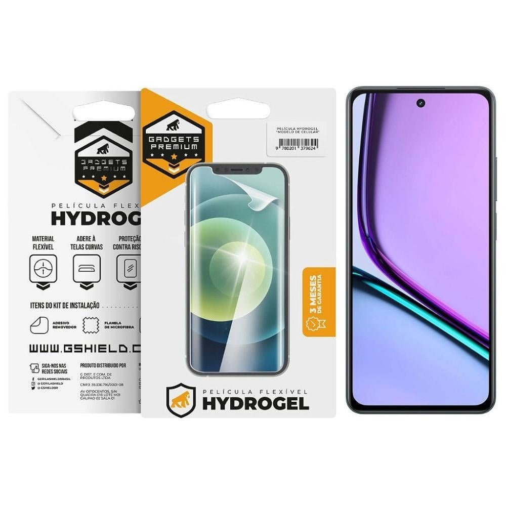 Pelicula para Realme C67 - Hydrogel Gamer Fosca - Gshield Pelicula para Realme C67 - Hydrogel Gamer Fosca - Gshield