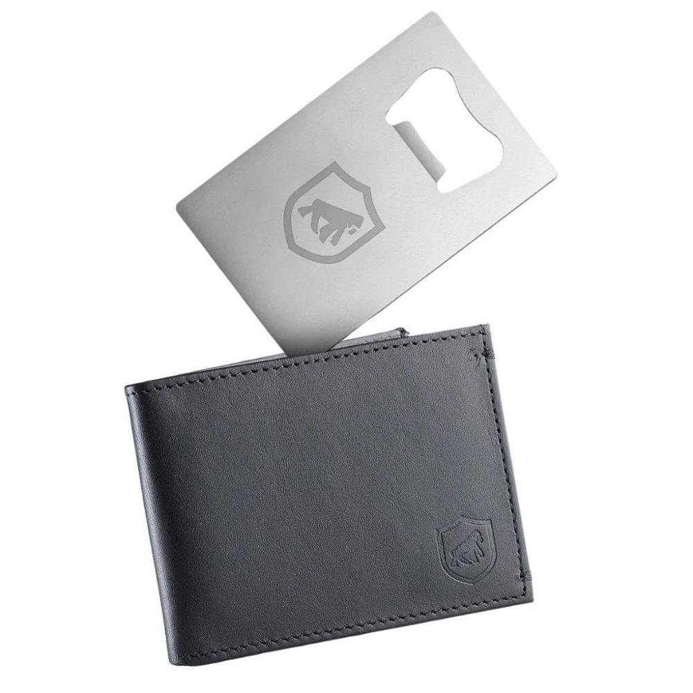 Kit Carteira Ultra Slim e Cartao Abridor em Metal - Gshield Kit Carteira Ultra Slim e Cartao Abridor em Metal - Gshield