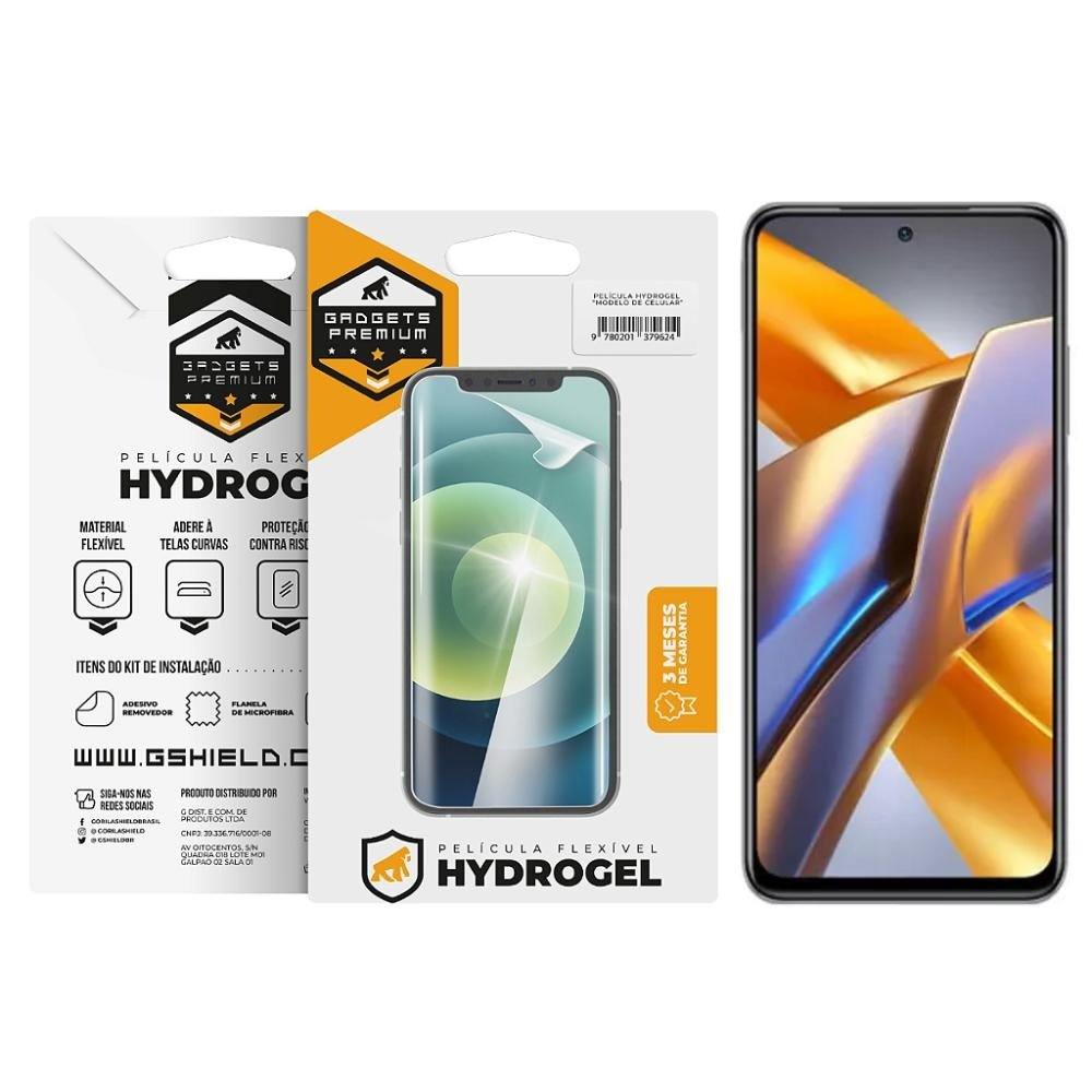 Pelicula para Xiaomi Poco M5s - Hydrogel Gamer Fosca - Gshield Pelicula para Xiaomi Poco M5s - Hydrogel Gamer Fosca - Gshield