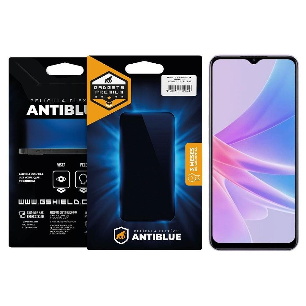 Pelicula para Oppo A78 5G - AntiBlue - Gshield Pelicula para Oppo A78 5G - AntiBlue - Gshield