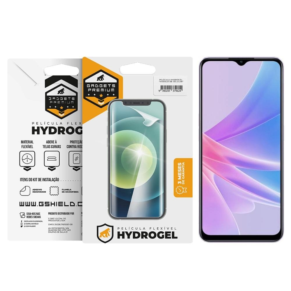 Pelicula para Oppo A78 5G - Hydrogel Gamer Fosca - Gshield Pelicula para Oppo A78 5G - Hydrogel Gamer Fosca - Gshield