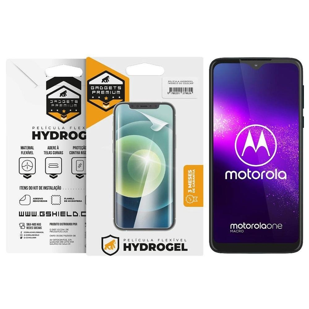Pelicula para Motorola One Macro - Hydrogel Fosca - Gshield Pelicula para Motorola One Macro - Hydrogel Fosca - Gshield