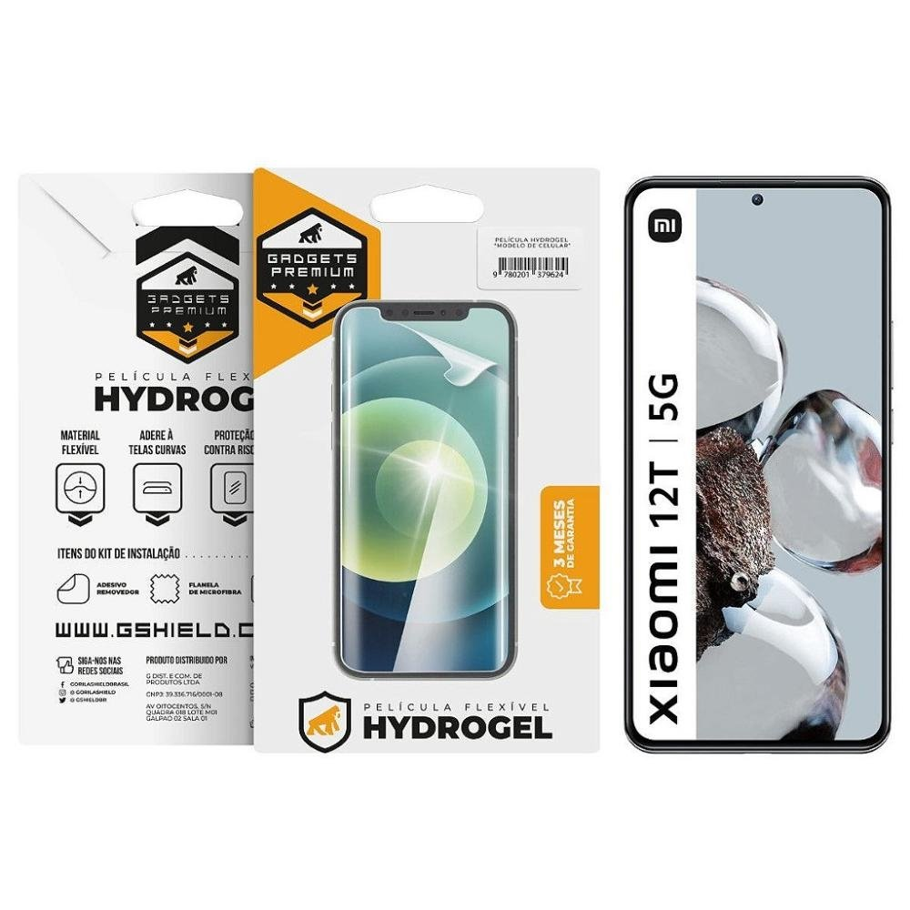 Pelicula para Xiaomi 12T - Hydrogel Gamer Fosca - Gshield Pelicula para Xiaomi 12T - Hydrogel Gamer Fosca - Gshield