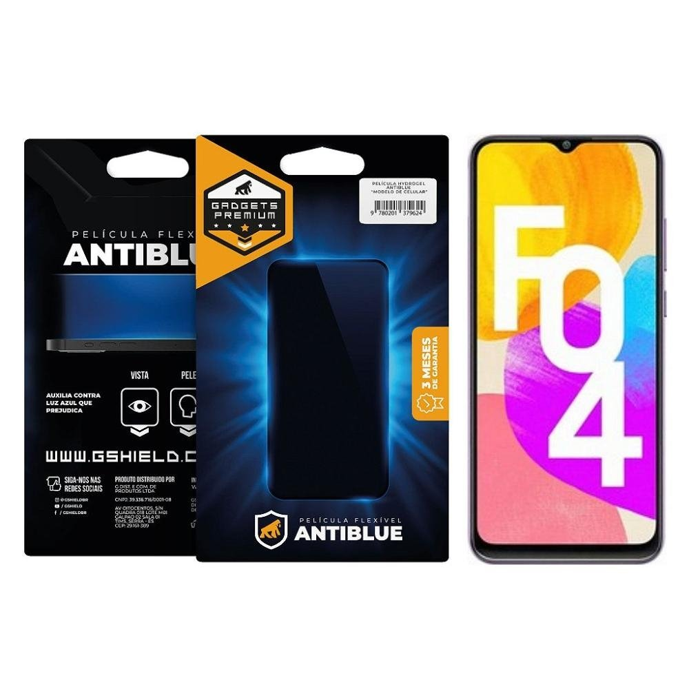 Pelicula para Samsung Galaxy F04 - AntiBlue - Gshield Pelicula para Samsung Galaxy F04 - AntiBlue - Gshield