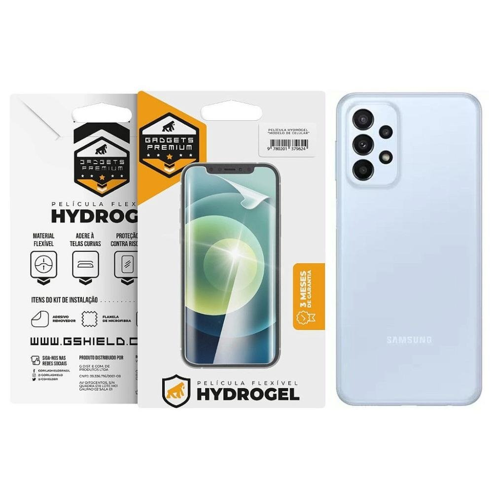 Pelicula para Galaxy A23 5G - Traseira Hydrogel HD- Gshield Pelicula para Galaxy A23 5G - Traseira Hydrogel HD- Gshield