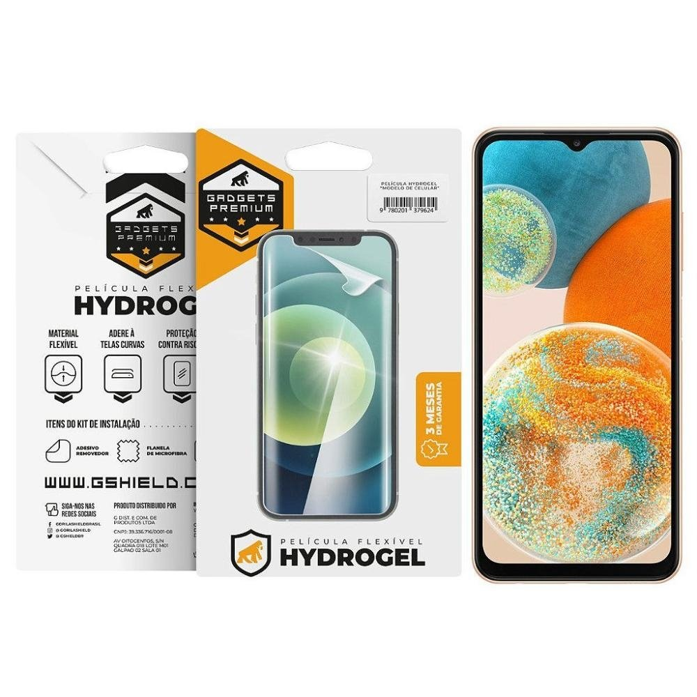 Pelicula para Samsung Galaxy A23 5G - Hydrogel HD - Gshield Pelicula para Samsung Galaxy A23 5G - Hydrogel HD - Gshield