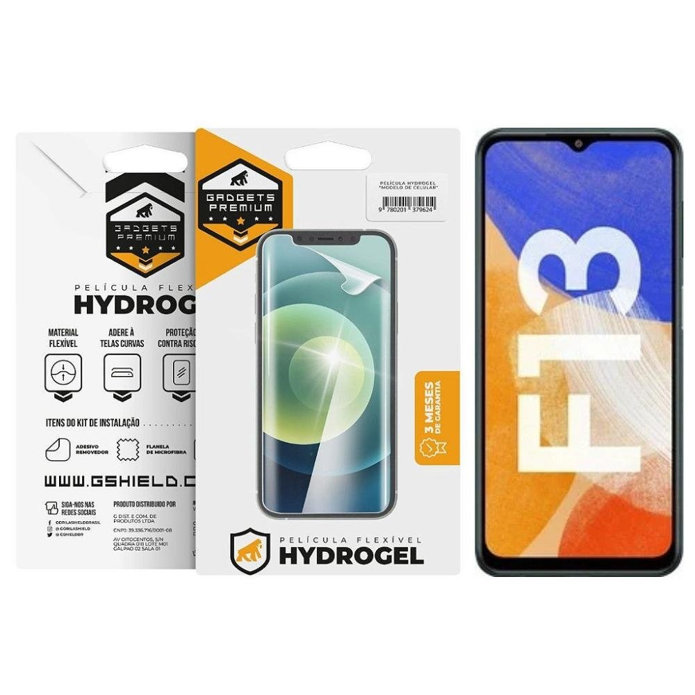 Pelicula para Samsung Galaxy F13 - Hydrogel HD - Gshield Pelicula para Samsung Galaxy F13 - Hydrogel HD - Gshield