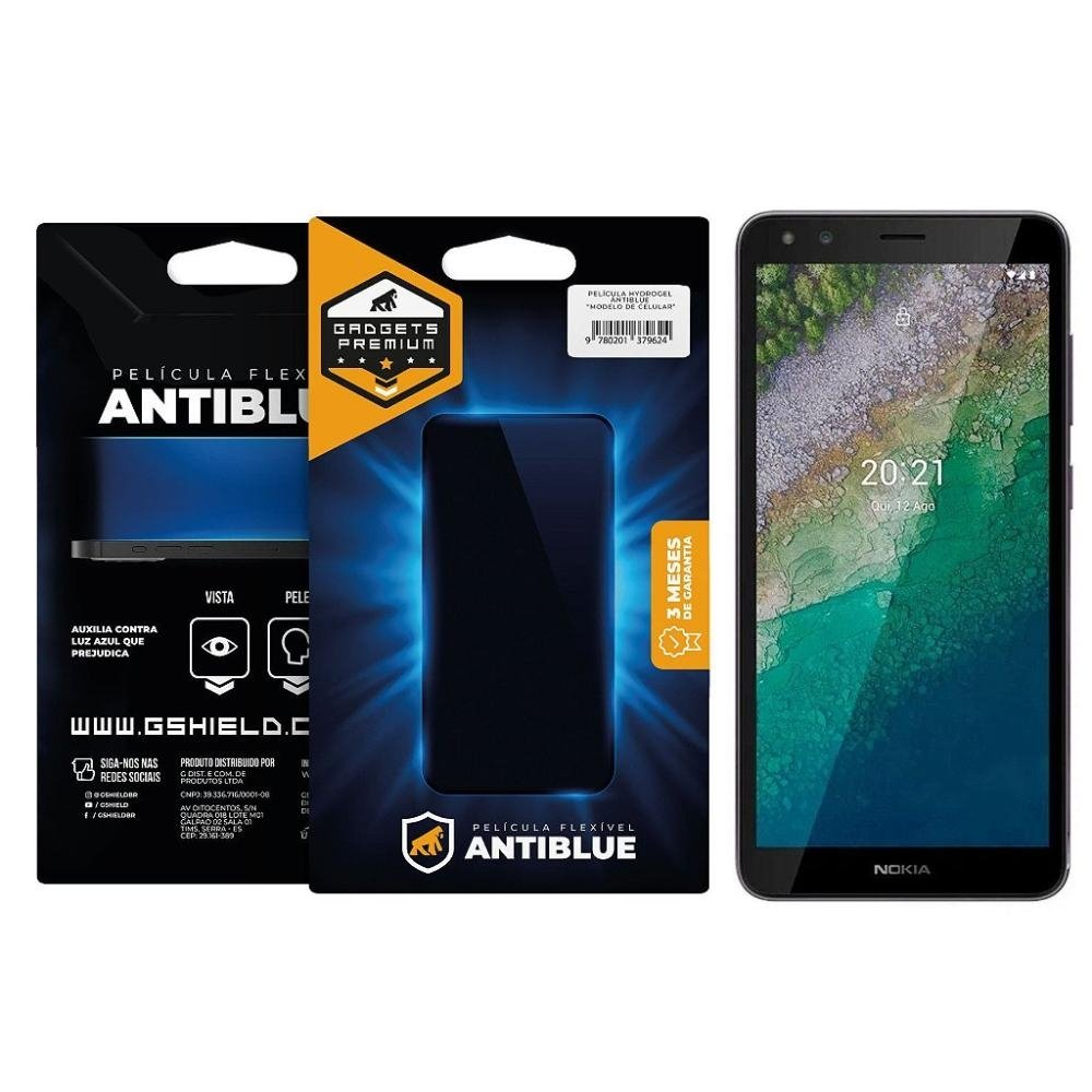 Pelicula para Nokia C01 Plus - AntiBlue - Gshield Pelicula para Nokia C01 Plus - AntiBlue - Gshield
