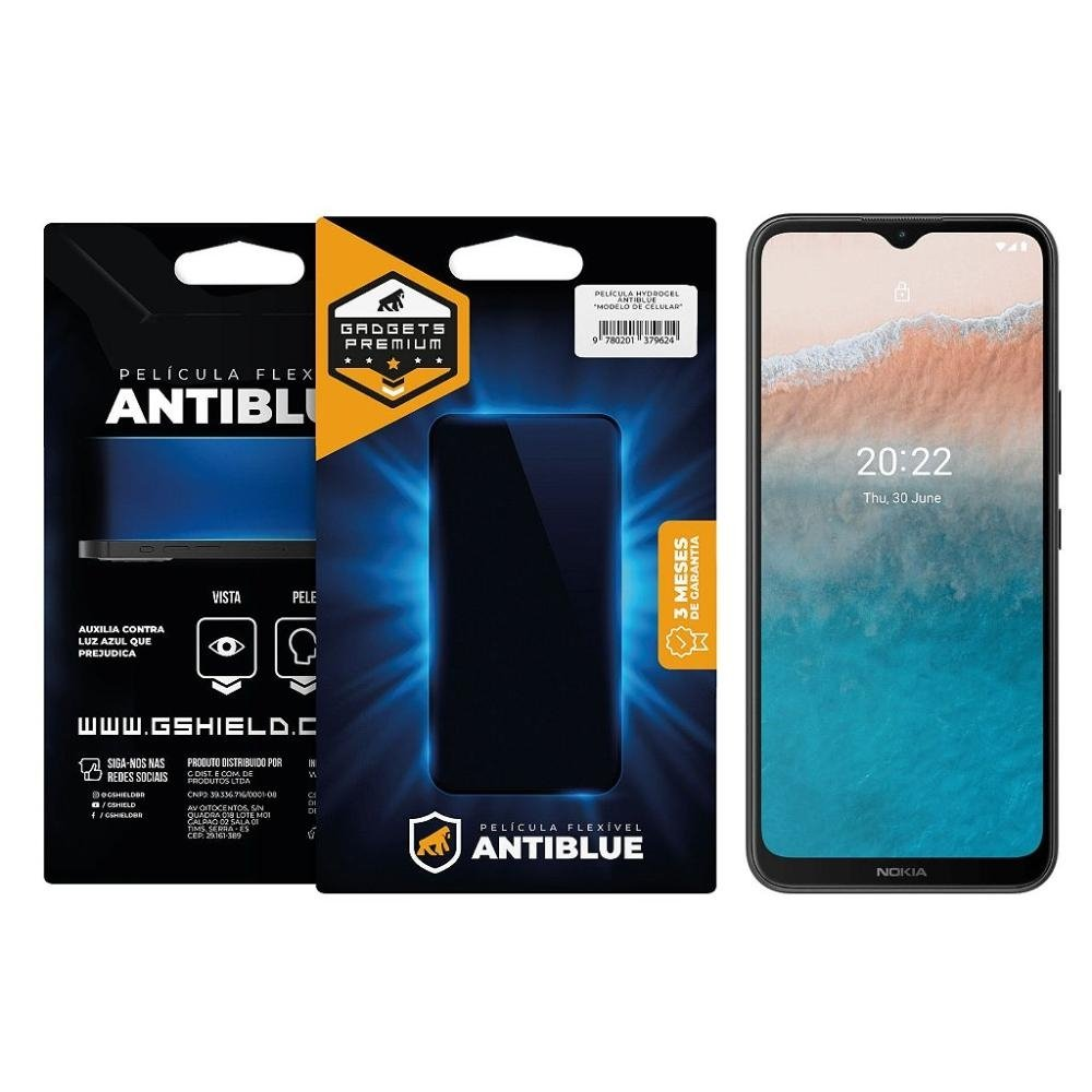 Pelicula para Nokia C21 Plus - AntiBlue - Gshield Pelicula para Nokia C21 Plus - AntiBlue - Gshield