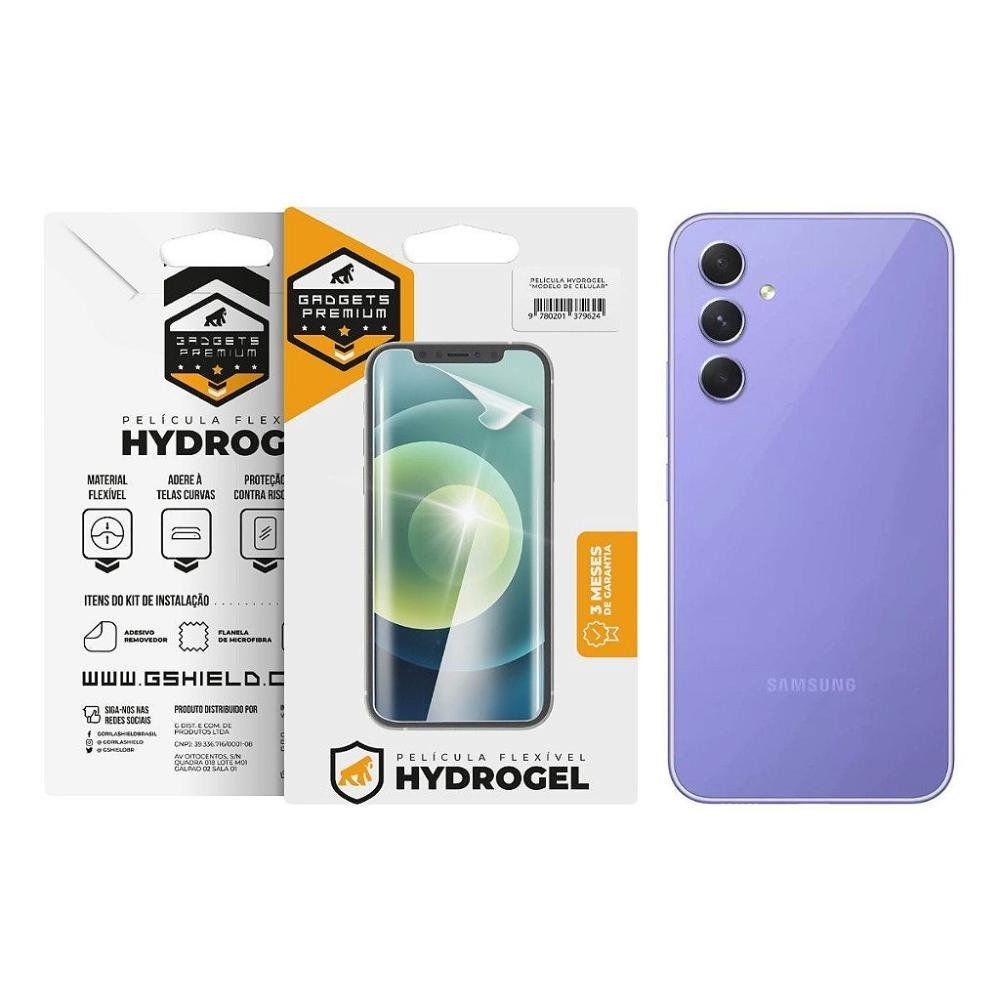 Pelicula para Galaxy A54 5G - Traseira Hydrogel HD - Gshield Pelicula para Galaxy A54 5G - Traseira Hydrogel HD - Gshield