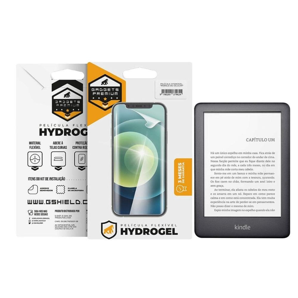 Pelicula para Kindle Paperwhite 10° Geracao - Hydrogel HD - Gshield Pelicula para Kindle Paperwhite 10° Geracao - Hydrogel HD - Gshield
