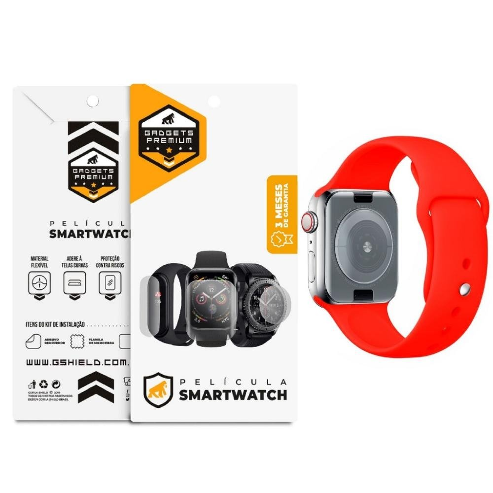 Pelicula para Apple Watch 40mm - Traseira de Nano Gel Dupla - Gshield Pelicula para Apple Watch 40mm - Traseira de Nano Gel Dupla - Gshield