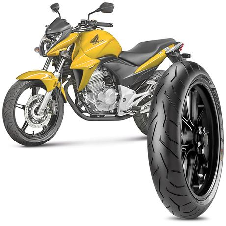 Pneu Moto CB 300 Pirelli Aro 17 110/70-17 54h Dianteiro Diablo Rosso II Pneu Moto CB 300 Pirelli Aro 17 110/70-17 54h Dianteiro Diablo Rosso II