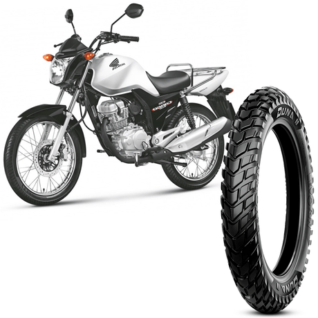 Pneu Moto Honda CG 150 80/100-18 47P TL Dianteiro Duna II Pneu Moto Honda CG 150 80/100-18 47P TL Dianteiro Duna II