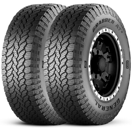 Kit 2 Pneu General by Continental Aro 15 225/75R15 102T TL FR Grabber AT3 Kit 2 Pneu General by Continental Aro 15 225/75R15 102T TL FR Grabber AT3